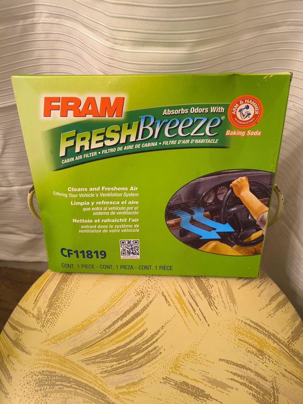 FRAM Fresh Breeze Cabin Air Filter - Green